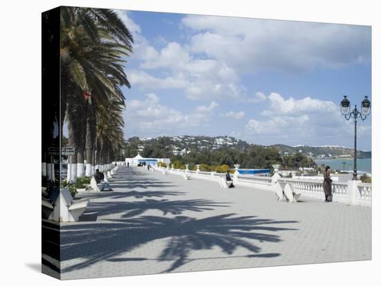 Seaside Promenade, La Marsa Resort, Near Tunis, Tunisia, North Africa, Africa-Ethel Davies-Premier Image Canvas