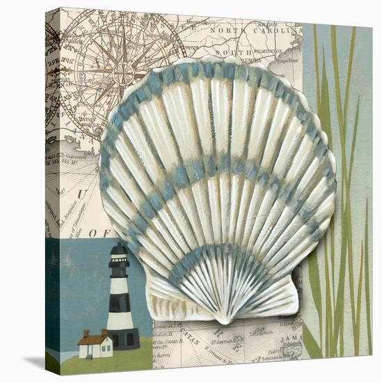 Seaside Shell II-Chariklia Zarris-Stretched Canvas