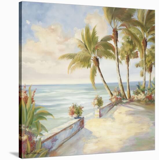 Seaside Stroll-Marc Lucien-Stretched Canvas