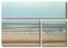 Seaside-Tandi Venter-Stretched Canvas