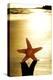 Seastar on the Shore of a Beach at Sunset-nito-Premier Image Canvas