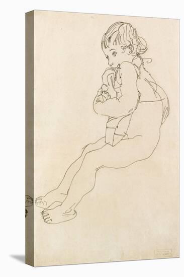 Seated Child, 1916-Egon Schiele-Premier Image Canvas