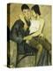 Seated Couple-Otto Mueller-Premier Image Canvas