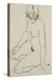 Seated Female Nude, 1918-Egon Schiele-Premier Image Canvas