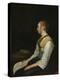 Seated Girl in Peasant Costume, c. 1650-60-Gerard ter Borch or Terborch-Premier Image Canvas