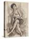 Seated Nude Model, C.1925-26-Jules Pascin-Premier Image Canvas