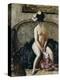 Seated Nude: The Black Hat-Philip Wilson Steer-Premier Image Canvas