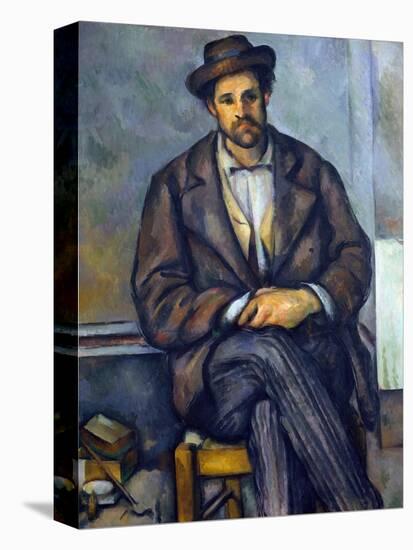 Seated Peasant-Paul Cézanne-Premier Image Canvas