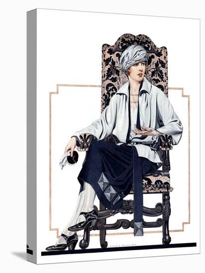 "Seated Woman,"February 17, 1923-C. Coles Phillips-Premier Image Canvas