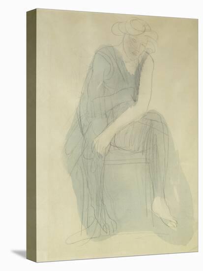 Seated Woman-Auguste Rodin-Premier Image Canvas