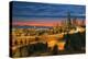 Seattle Cityscape after Sunset-jpldesigns-Premier Image Canvas