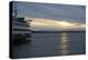 Seattle, Washington State. Catching the Bainbridge Island Ferry at sunset.-Jolly Sienda-Premier Image Canvas