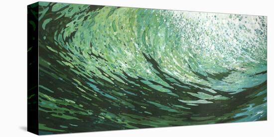 Seaweed on a Wave-Margaret Juul-Stretched Canvas