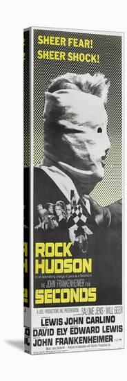 Seconds, US poster, Rock Hudson, 1966-null-Stretched Canvas