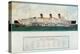Sectional Plan of R.M.S. Queen Mary by G.Havis-null-Premier Image Canvas