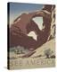 See America - Travel-The Vintage Collection-Stretched Canvas