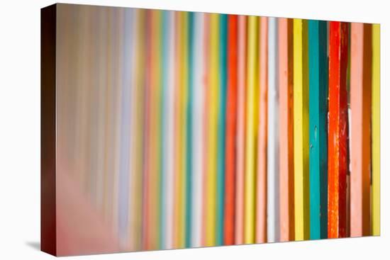 See of Cortez. Colorful fence-Janet Muir-Premier Image Canvas