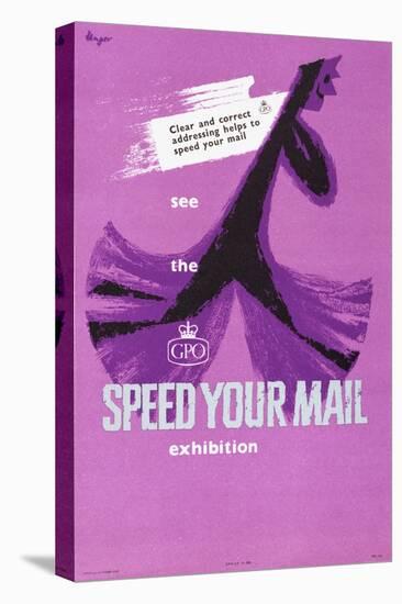 See the 'Speed Your Mail' Exhibition-Hans Unger-Stretched Canvas