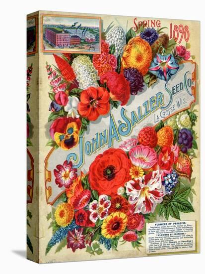 Seed Catalogues: John A. Salzer Seed Co. La Crosse, Wisconsin, Spring 1898-null-Stretched Canvas