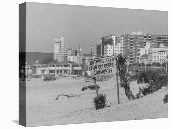 Segregated Beach in Durban-null-Premier Image Canvas