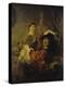 Selbstbildnis Mit Saskia, um 1635-Rembrandt van Rijn-Premier Image Canvas