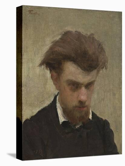 Self-Portrait, 1861-Ignace Henri Jean Fantin-Latour-Premier Image Canvas