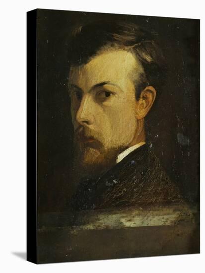 Self-Portrait, 1867-Odilon Redon-Premier Image Canvas