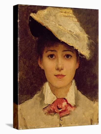 Self-Portrait, 1877-Louise Jopling-Premier Image Canvas