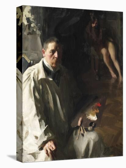 Self-portrait, 1896-Anders Leonard Zorn-Premier Image Canvas