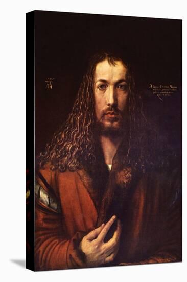 Self Portrait 2-Albrecht Dürer-Stretched Canvas