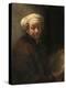 Self-Portrait as the Apostle Paul-Rembrandt van Rijn-Premier Image Canvas