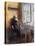 Self-Portrait by the Window-Christian Krohg-Premier Image Canvas