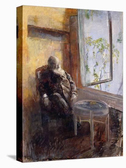 Self-Portrait by the Window-Christian Krohg-Premier Image Canvas