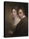 Self-Portrait of the Artist Painting His Wife, c.1810-Thomas Sully-Premier Image Canvas
