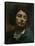 Self Portrait Or, the Man with a Pipe, circa 1846-Gustave Courbet-Premier Image Canvas