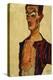 Self Portrait Screaming-Egon Schiele-Premier Image Canvas