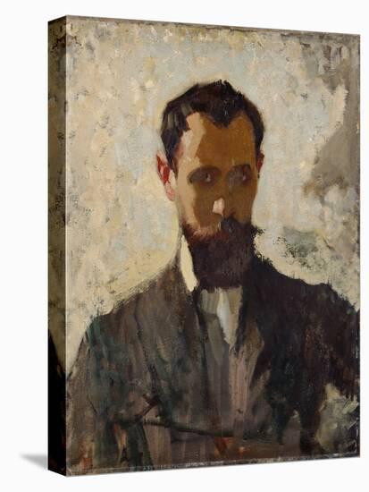 Self Portrait Study, C.1912 (Oil on Canvas)-Adolphe Valette-Premier Image Canvas