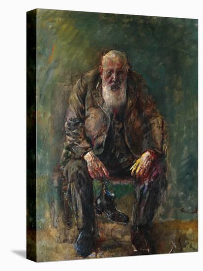 Self-Portrait with Boots, C.1920-Christian Krohg-Premier Image Canvas