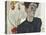 Self-Portrait with Chinese Lantern Plant-Egon Schiele-Premier Image Canvas