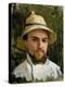 Self Portrait with Pith Helmet-Gustave Caillebotte-Premier Image Canvas