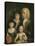 Self-Portrait with Suzanna Van Bommel and Two Daughters-Hendrik Spilman-Premier Image Canvas