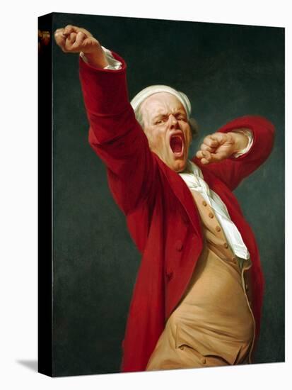 Self-Portrait, Yawning-Joseph Ducreux-Premier Image Canvas