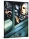 Self Portrait-Tamara de Lempicka-Stretched Canvas