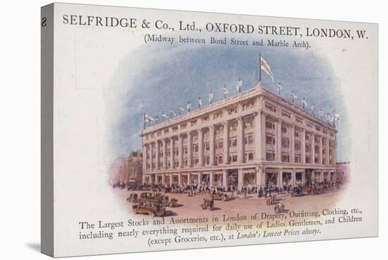 Selfridge and Company Limited, Oxford Street, London, West-null-Premier Image Canvas