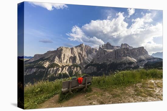 Sella Group, View from the High Route of Kolfuschg, Dolomites-Gerhard Wild-Premier Image Canvas