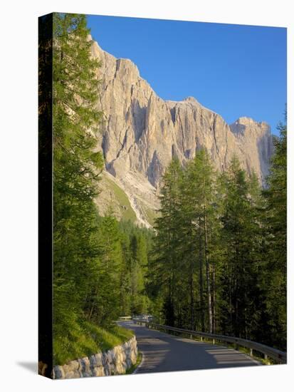 Sella Pass, Trento and Bolzano Provinces, Italian Dolomites, Italy, Europe-Frank Fell-Premier Image Canvas