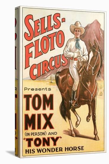 Sells-Floto Circus Poster-null-Stretched Canvas