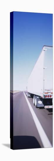 Semi-Truck on a Highway-null-Premier Image Canvas