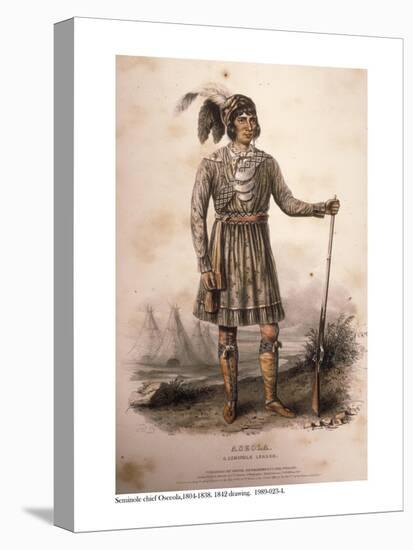 Seminole Chief Osceola, 1842-null-Premier Image Canvas