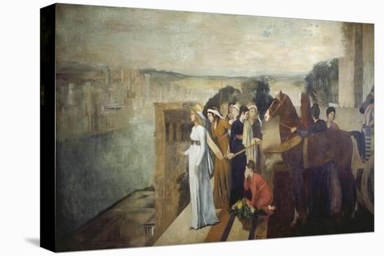 Semiramis Building Babylon, 1861-Edgar Degas-Premier Image Canvas